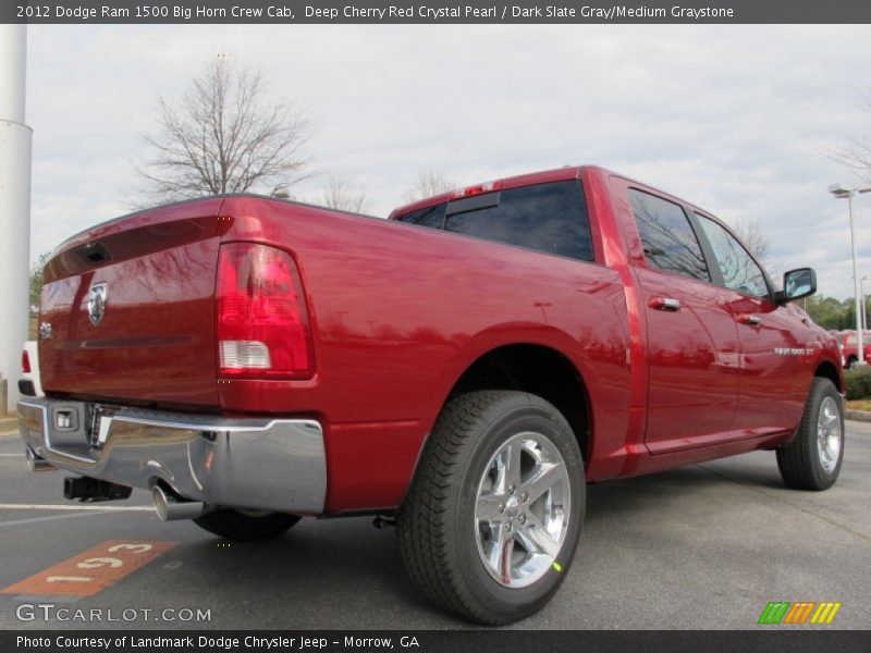 Deep Cherry Red Crystal Pearl / Dark Slate Gray/Medium Graystone 2012 Dodge Ram 1500 Big Horn Crew Cab