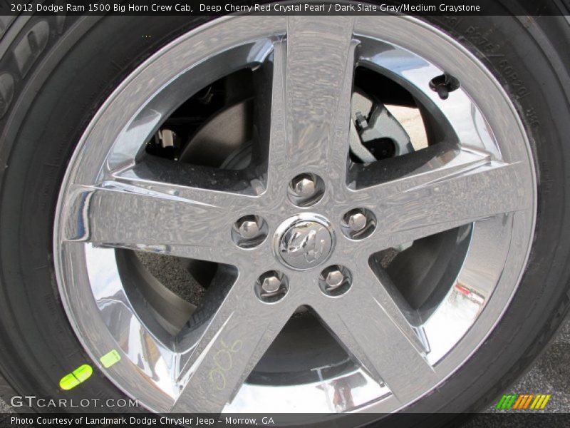 Deep Cherry Red Crystal Pearl / Dark Slate Gray/Medium Graystone 2012 Dodge Ram 1500 Big Horn Crew Cab