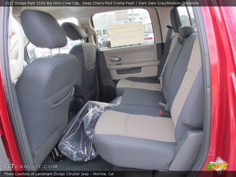 Deep Cherry Red Crystal Pearl / Dark Slate Gray/Medium Graystone 2012 Dodge Ram 1500 Big Horn Crew Cab