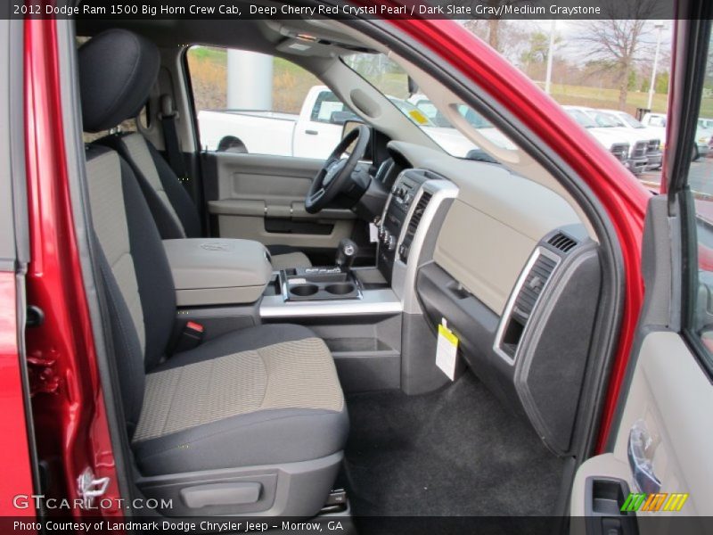 Deep Cherry Red Crystal Pearl / Dark Slate Gray/Medium Graystone 2012 Dodge Ram 1500 Big Horn Crew Cab