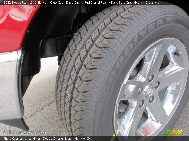 Deep Cherry Red Crystal Pearl / Dark Slate Gray/Medium Graystone 2012 Dodge Ram 1500 Big Horn Crew Cab