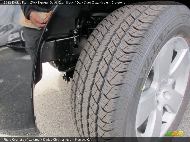 Black / Dark Slate Gray/Medium Graystone 2012 Dodge Ram 1500 Express Quad Cab