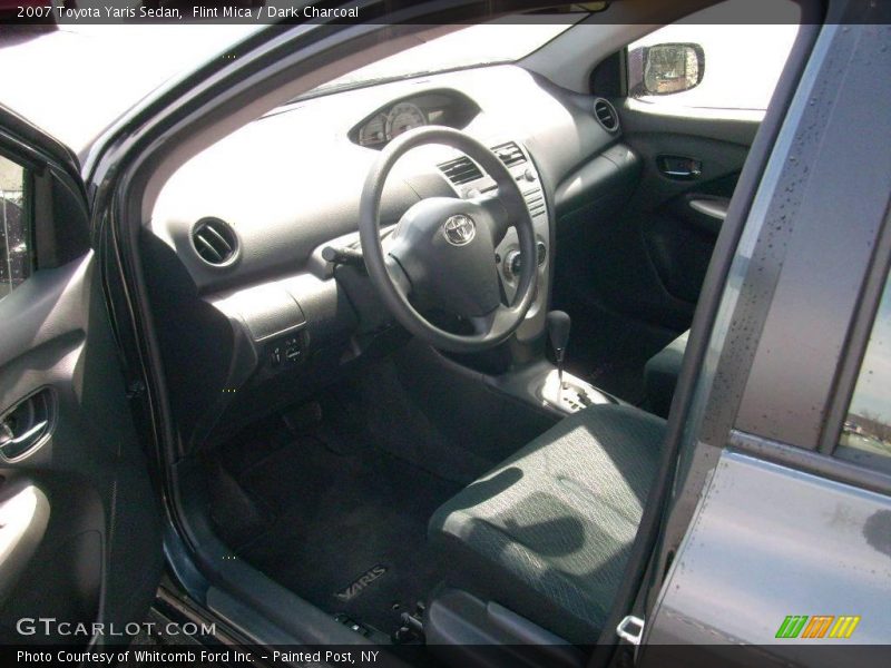 Flint Mica / Dark Charcoal 2007 Toyota Yaris Sedan