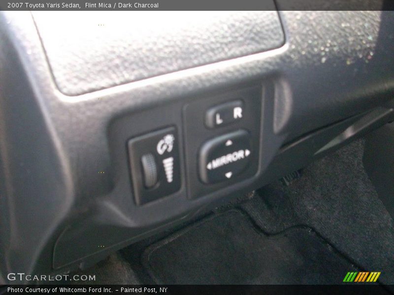 Flint Mica / Dark Charcoal 2007 Toyota Yaris Sedan