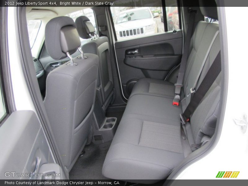 Bright White / Dark Slate Gray 2012 Jeep Liberty Sport 4x4