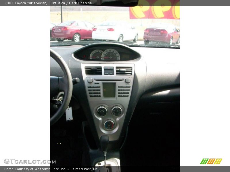 Flint Mica / Dark Charcoal 2007 Toyota Yaris Sedan