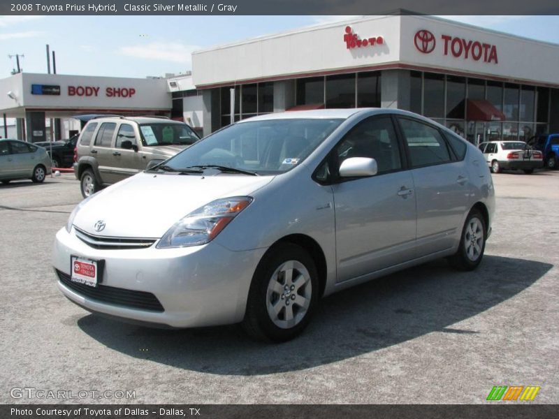 Classic Silver Metallic / Gray 2008 Toyota Prius Hybrid