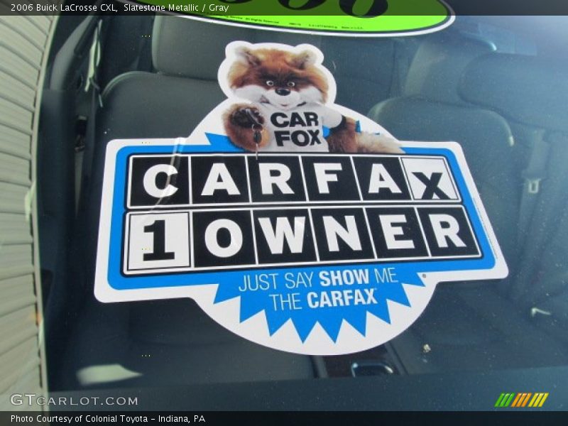 Slatestone Metallic / Gray 2006 Buick LaCrosse CXL