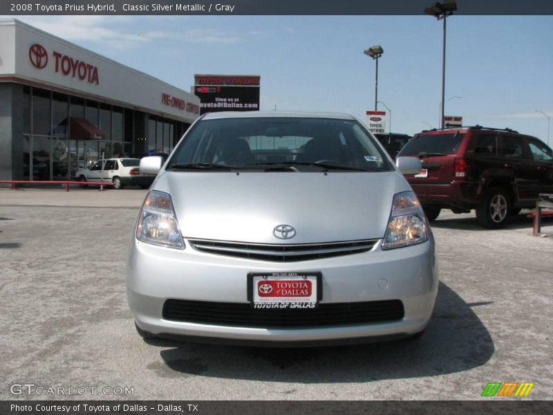Classic Silver Metallic / Gray 2008 Toyota Prius Hybrid