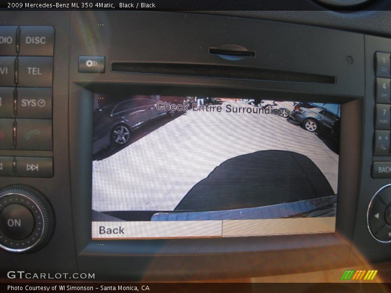 Black / Black 2009 Mercedes-Benz ML 350 4Matic