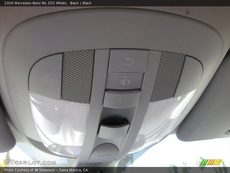 Black / Black 2009 Mercedes-Benz ML 350 4Matic