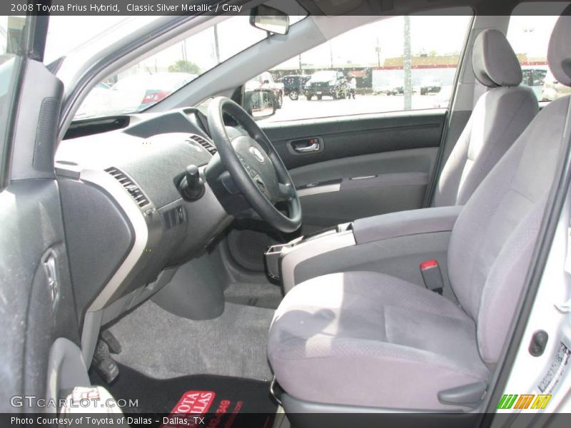 Classic Silver Metallic / Gray 2008 Toyota Prius Hybrid