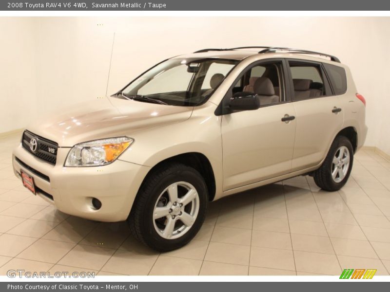 Savannah Metallic / Taupe 2008 Toyota RAV4 V6 4WD