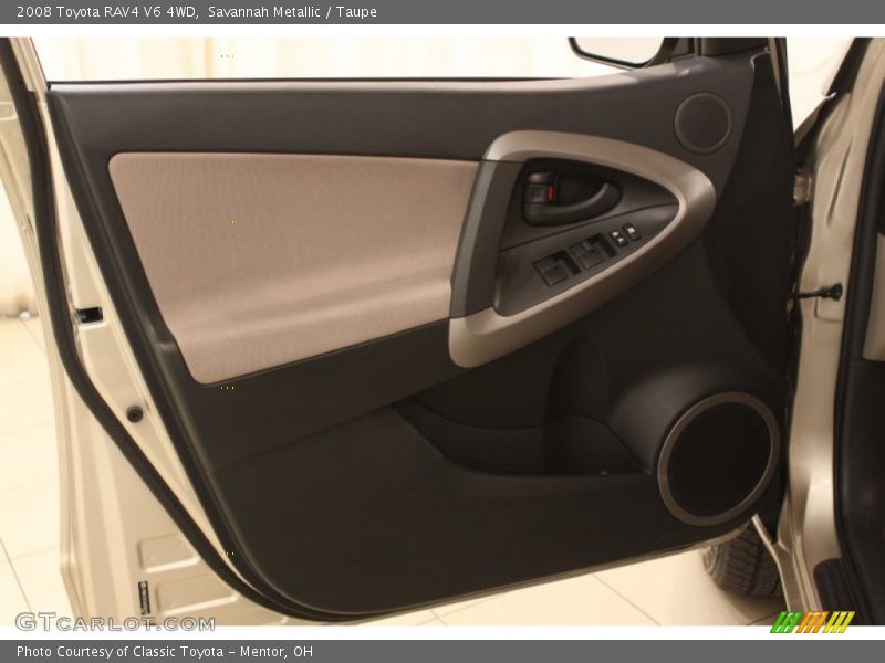 Savannah Metallic / Taupe 2008 Toyota RAV4 V6 4WD