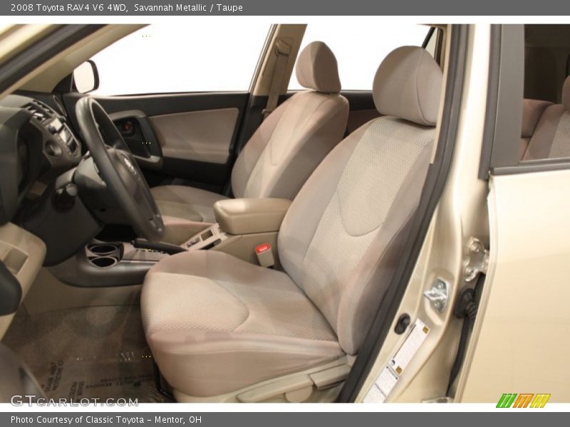Savannah Metallic / Taupe 2008 Toyota RAV4 V6 4WD