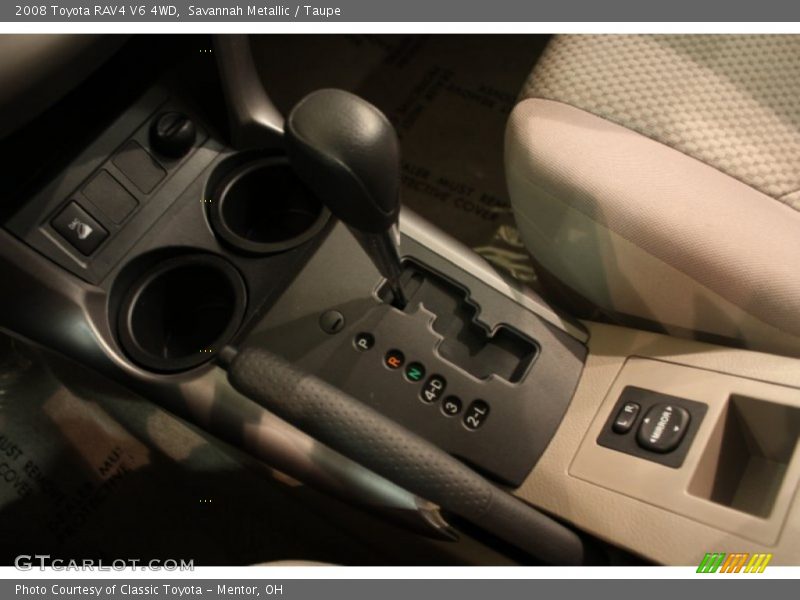 Savannah Metallic / Taupe 2008 Toyota RAV4 V6 4WD