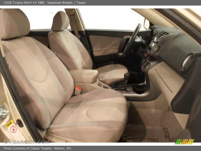 Savannah Metallic / Taupe 2008 Toyota RAV4 V6 4WD