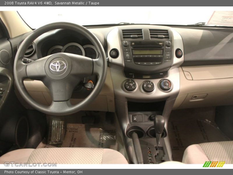 Savannah Metallic / Taupe 2008 Toyota RAV4 V6 4WD