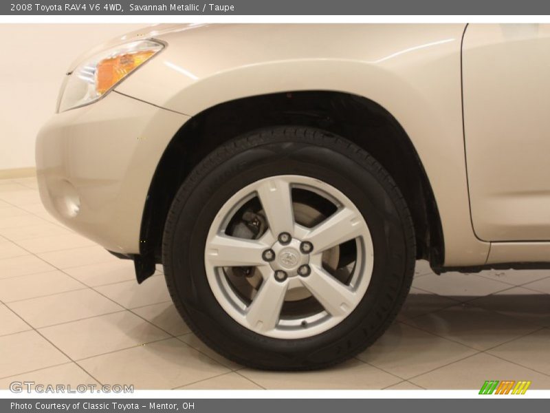Savannah Metallic / Taupe 2008 Toyota RAV4 V6 4WD