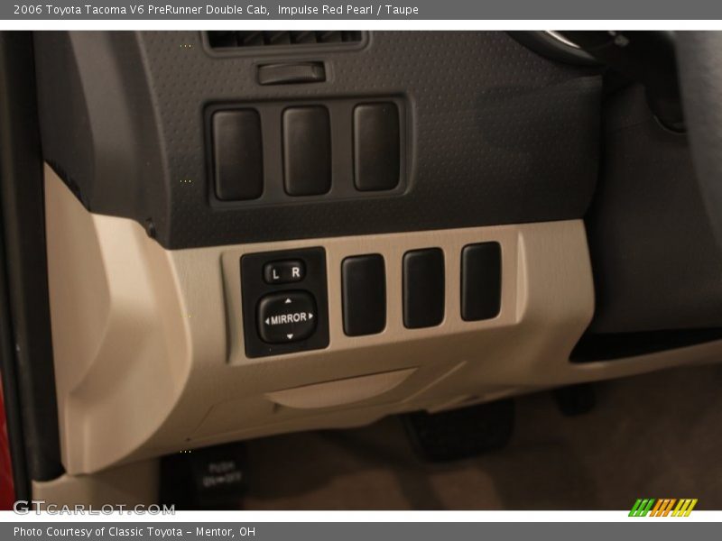 Impulse Red Pearl / Taupe 2006 Toyota Tacoma V6 PreRunner Double Cab