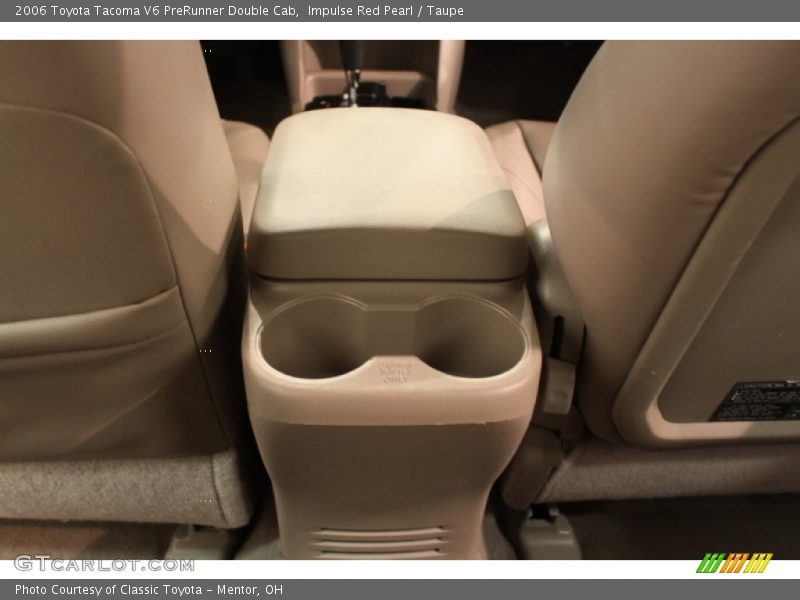 Impulse Red Pearl / Taupe 2006 Toyota Tacoma V6 PreRunner Double Cab