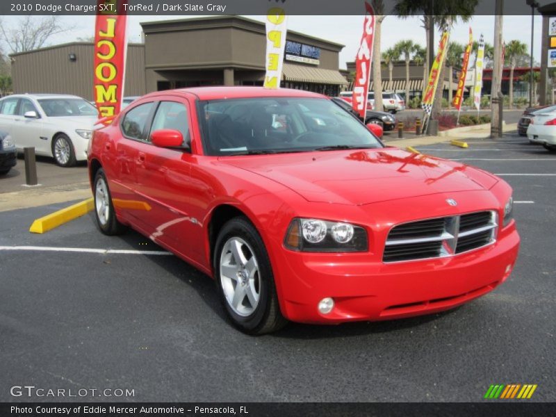 TorRed / Dark Slate Gray 2010 Dodge Charger SXT