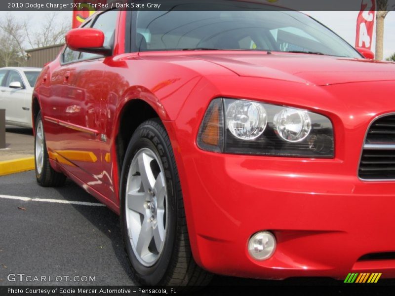 TorRed / Dark Slate Gray 2010 Dodge Charger SXT