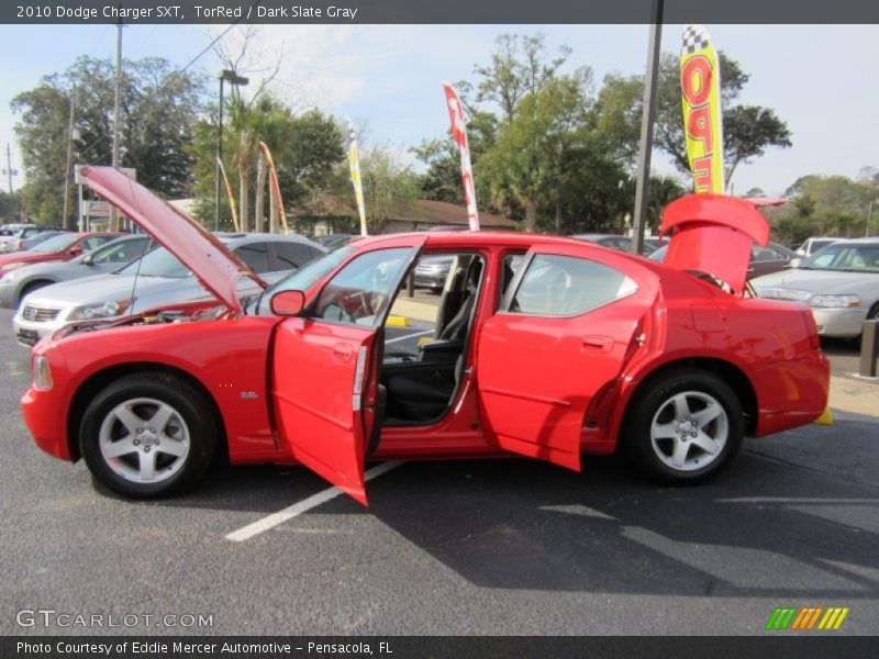 TorRed / Dark Slate Gray 2010 Dodge Charger SXT