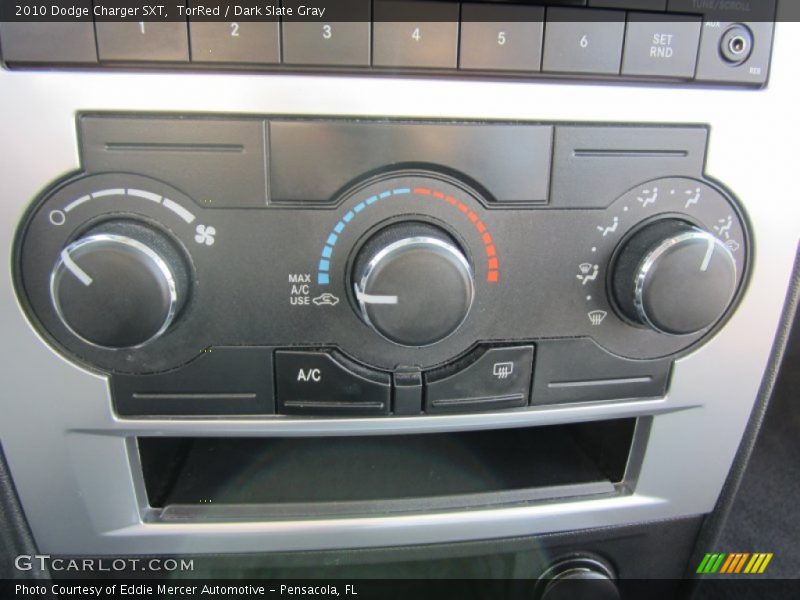 Controls of 2010 Charger SXT