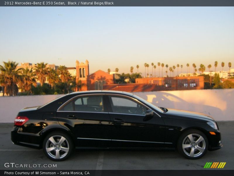 Black / Natural Beige/Black 2012 Mercedes-Benz E 350 Sedan