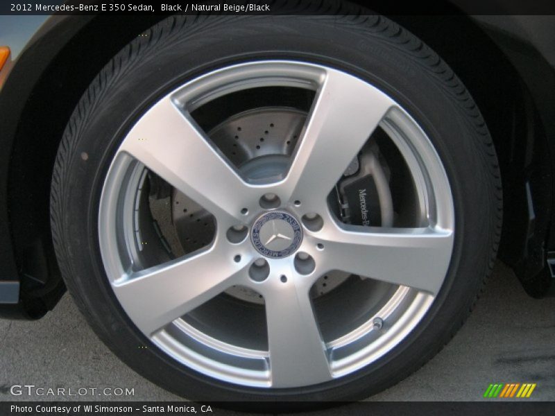 Black / Natural Beige/Black 2012 Mercedes-Benz E 350 Sedan