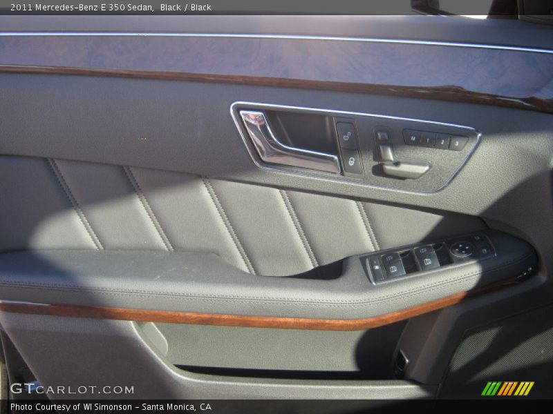 Black / Black 2011 Mercedes-Benz E 350 Sedan