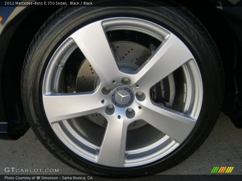 Black / Black 2011 Mercedes-Benz E 350 Sedan