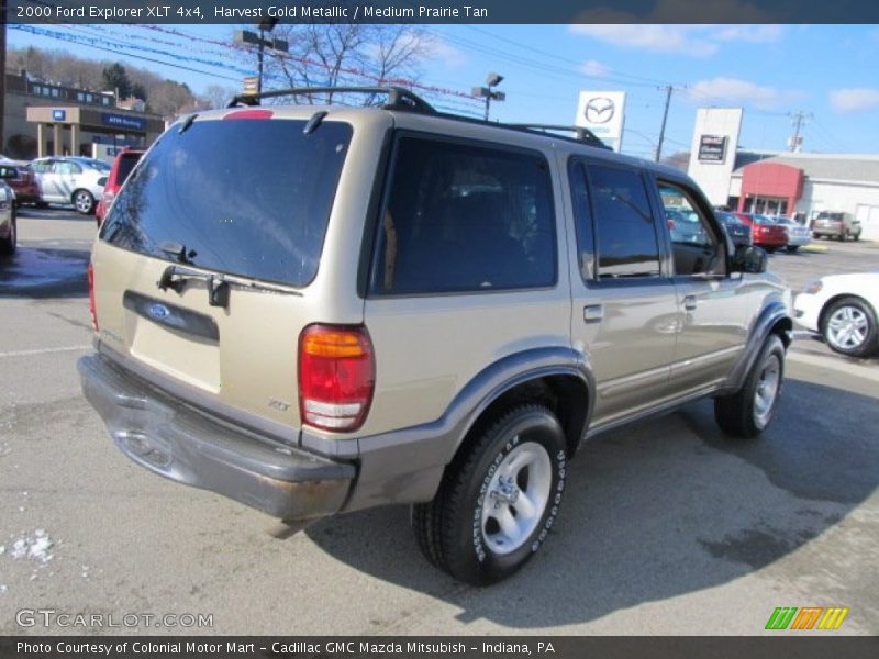 Harvest Gold Metallic / Medium Prairie Tan 2000 Ford Explorer XLT 4x4