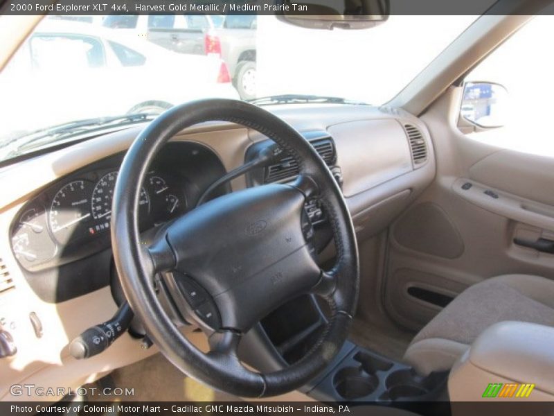 Harvest Gold Metallic / Medium Prairie Tan 2000 Ford Explorer XLT 4x4