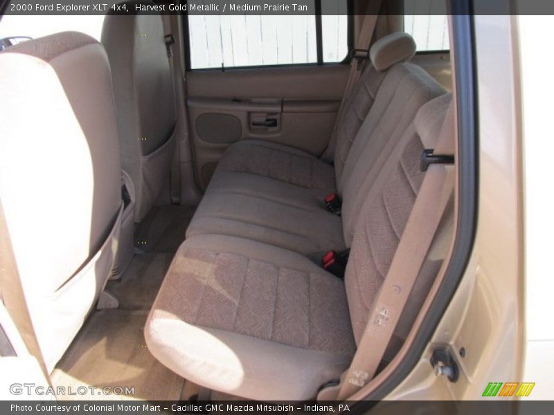 Harvest Gold Metallic / Medium Prairie Tan 2000 Ford Explorer XLT 4x4