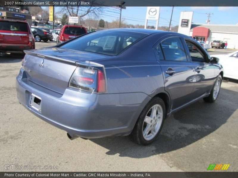 Still Blue Pearl / Black 2007 Mitsubishi Galant SE