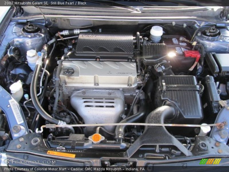  2007 Galant SE Engine - 2.4 Liter SOHC 16-Valve MIVEC 4 Cylinder