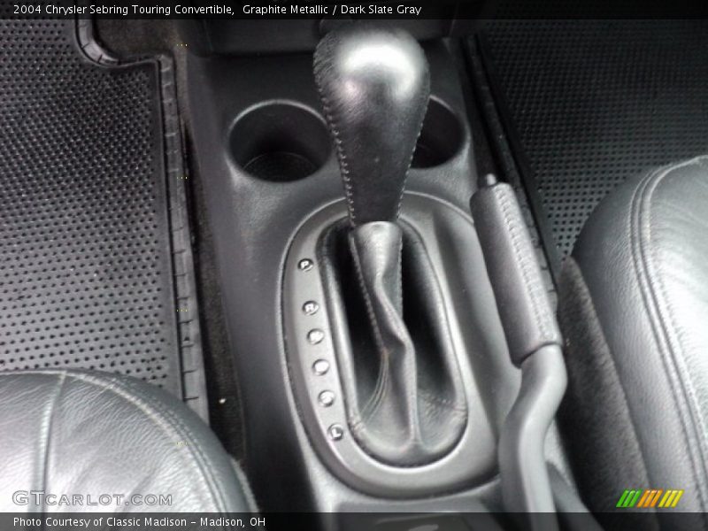 Graphite Metallic / Dark Slate Gray 2004 Chrysler Sebring Touring Convertible