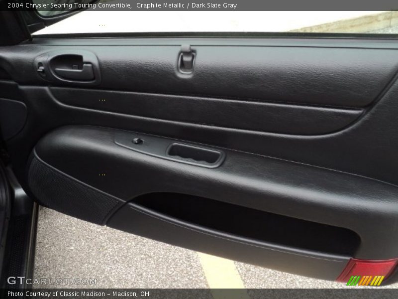 Graphite Metallic / Dark Slate Gray 2004 Chrysler Sebring Touring Convertible