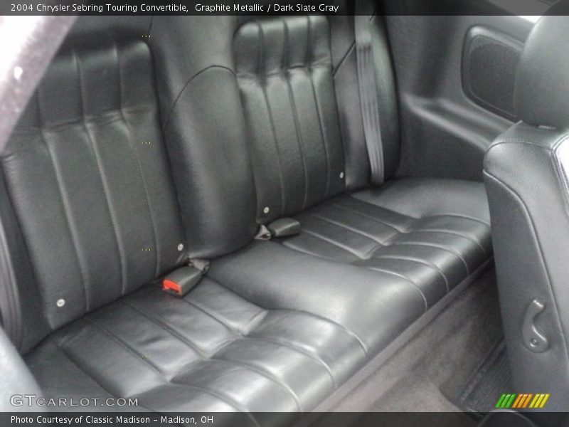 Graphite Metallic / Dark Slate Gray 2004 Chrysler Sebring Touring Convertible
