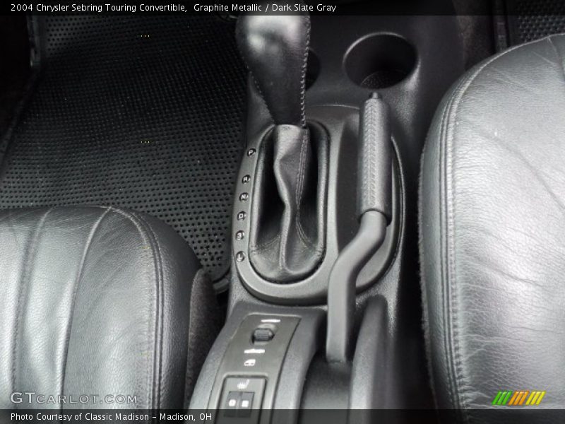 Graphite Metallic / Dark Slate Gray 2004 Chrysler Sebring Touring Convertible
