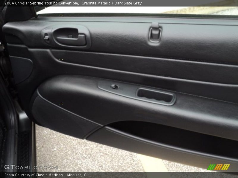 Graphite Metallic / Dark Slate Gray 2004 Chrysler Sebring Touring Convertible