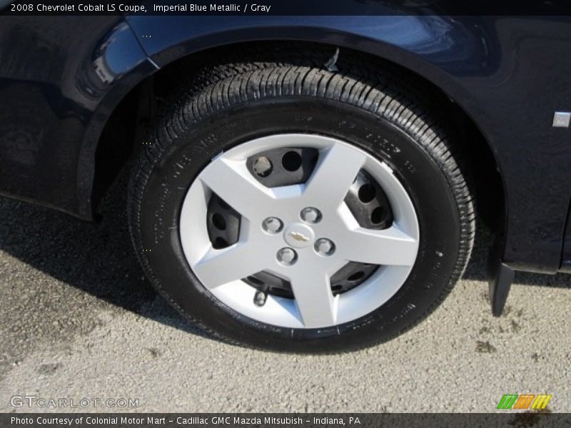 Imperial Blue Metallic / Gray 2008 Chevrolet Cobalt LS Coupe