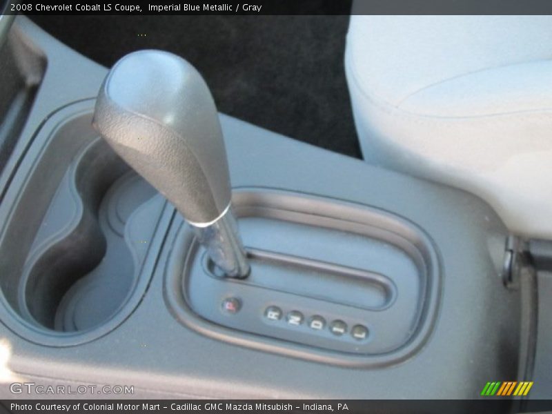 Imperial Blue Metallic / Gray 2008 Chevrolet Cobalt LS Coupe