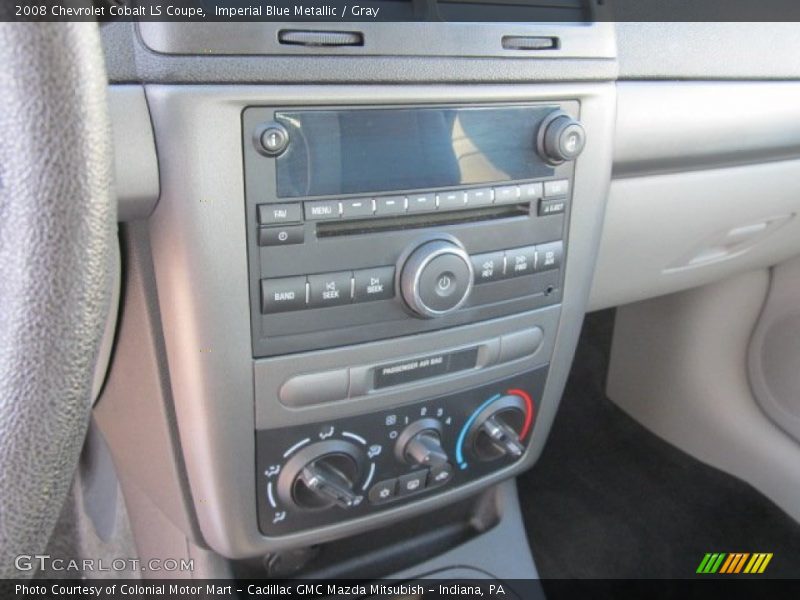 Imperial Blue Metallic / Gray 2008 Chevrolet Cobalt LS Coupe
