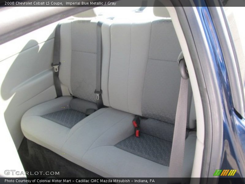 Imperial Blue Metallic / Gray 2008 Chevrolet Cobalt LS Coupe