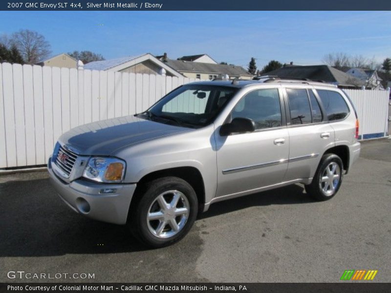 Silver Mist Metallic / Ebony 2007 GMC Envoy SLT 4x4