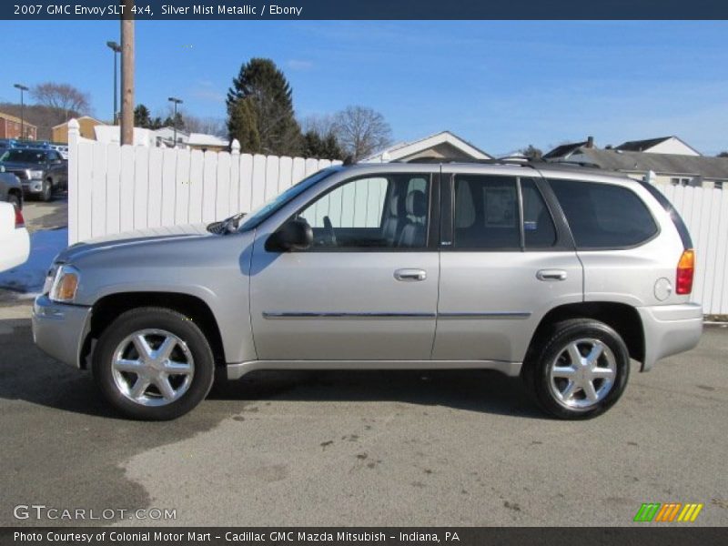 Silver Mist Metallic / Ebony 2007 GMC Envoy SLT 4x4
