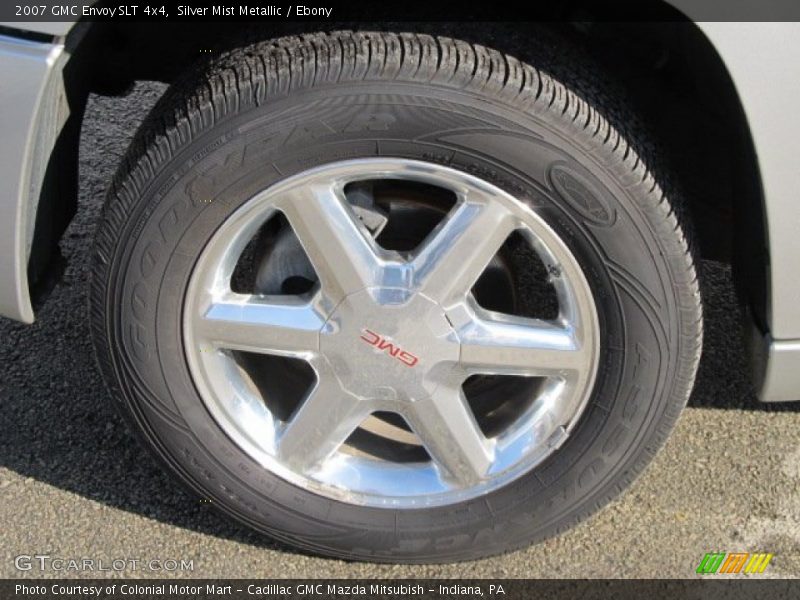 Silver Mist Metallic / Ebony 2007 GMC Envoy SLT 4x4